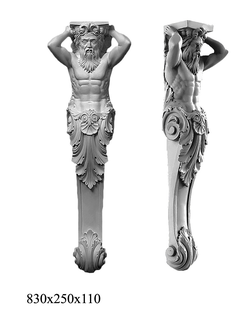 кариатида КРТ-01 гипс