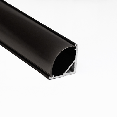 Алюминиевый профиль 4L-1616-UB ANOD Black | Черный ANOD