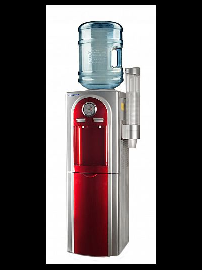 Кулер для воды Aqua Work 5-VB красный с нагревом и электронным охлаждением