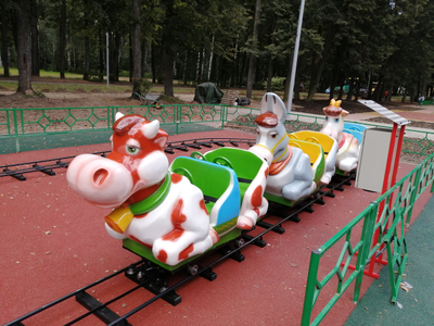 Детская железная дорога «Деревенька»