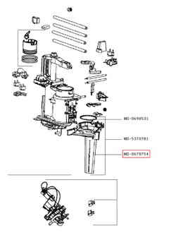 Держатель для кофемашин Krups EA80, EA81 MS-0678754 MS-0698531