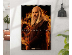 Перекидной календарь Дом Дракона, House of the Dragon №16