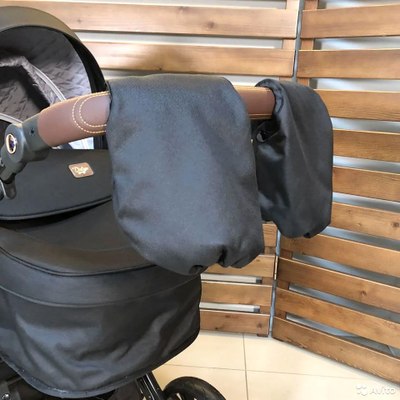 Детская коляска 2 в 1 Darex Черный