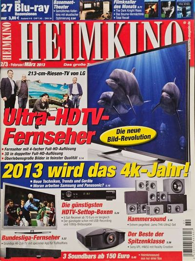 Heimkino Magazine February-March 2013, Иностранные журналы, intpressshop