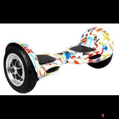 Гироскутер Smart Balance SUV 10 дюймов Граффити белый