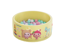 Сухой бассейн Romana Airpool "Распорядок дня" ДМФ-МК-02.56.01 салатовый купить в Воронеже