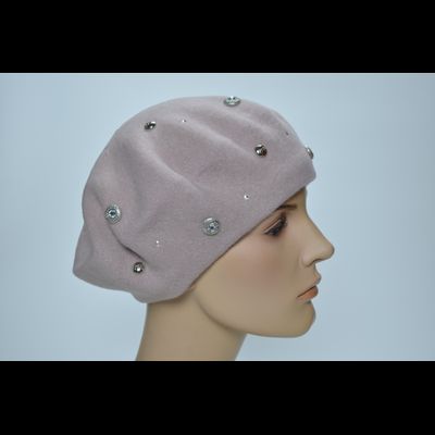 Берет Vizio 3633 розовый