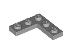 Plate 3 x 3 Corner, Light Bluish Gray (77844 6547152)