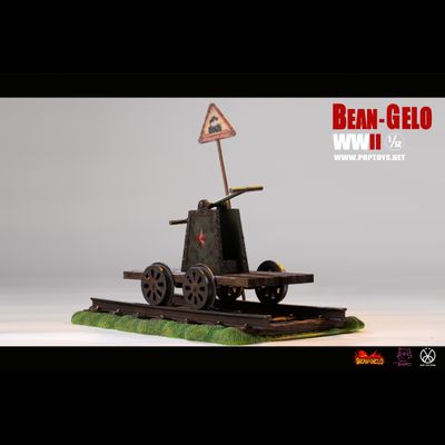 Советская дрезина - КОЛЛЕКЦИОННАЯ ФИГУРКА 1/12 Scene Props Series Rail car rail scene (SPS001) - POPTOYS