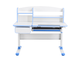 Комплект стол-трансформер Rimu Blue + эргономичное кресло Paeonia Blue