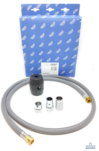 Как снять шланги смесителя Grohe