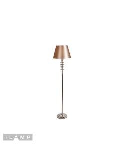 НАПОЛЬНЫЙ СВЕТИЛЬНИК ILAMP ROLLING F2406-1 NICKEL