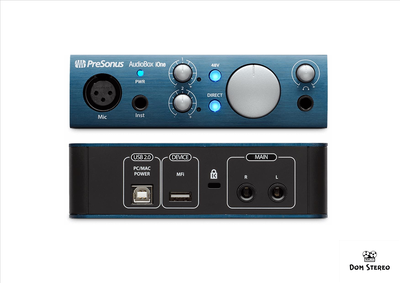 Фото PreSonus AudioBox iOne Звуковая карта в музыкальном магазине domstereo.ru
