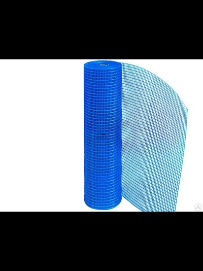 Сетка стеклотканевая фасадная Oxiss 1х50м, плотность 145гр/м2 (размер ячейки 5х5мм)