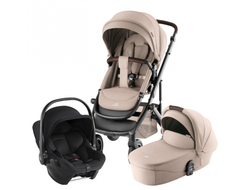 Коляска 3в1 Britax Roemer Smile 5Z, Style Teak + BS CORE Space Black