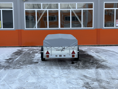 Прицеп «Спутник Expert» (2540х1300х330) оцинкованная рама, без подрамника ХИТ ПРОДАЖ!!!