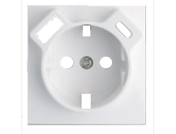 Накладка розетки с заземлением и зарядками USB, белая Logus 90 - Efapel 90630 TBR