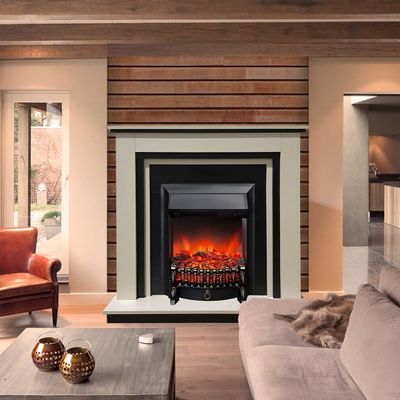 Электрокамин Вотан BG с очагом Fobos