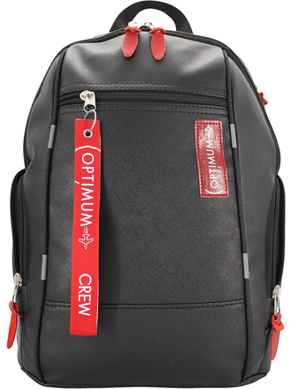 Школьный рюкзак из экокожи Optimum City 2 RL, черный