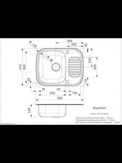 Мойка Reginox Regidrain R OKG lux