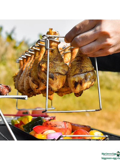 Подставка  для куриных ножек и крылышек для гриля Big Green Egg