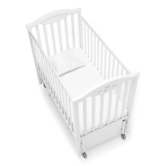 Детская кровать Nuovita Lusso Swing продольный Bianco/Белый