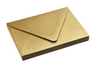 Дизайнерский конверт "Золотой"