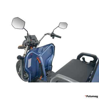 Грузовой электротрицикл Rutrike Вектор 1500 60V1200W синий