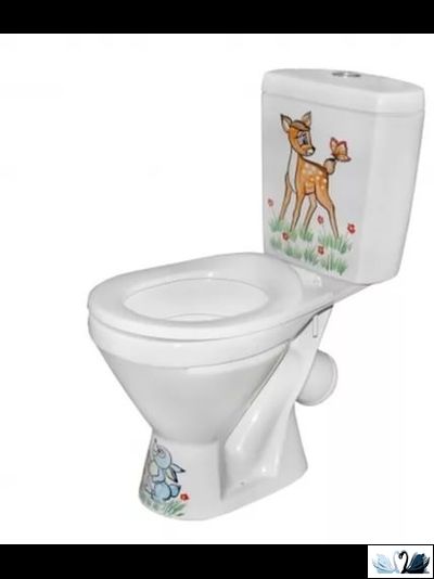 Унитаз Rosa Детский компакт с сиденьем