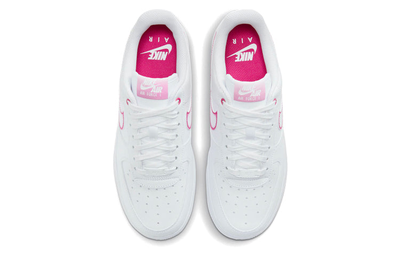Кроссовки Nike Air Force 1 Low 'Airbrush Pink Gradient' Airbrush White Pink (W)  вид сверху