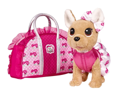 Мягкая игрушка Chi Chi Love Плюшевая собачка 20 см Rose Fashion 5893346