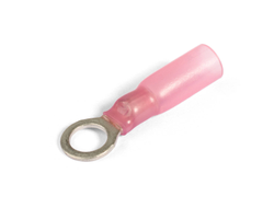 Наконечник кабельный кольцевой изолированный НКИ-Т 1.5-5 серия ПРОФИ с термоусаживаемой манжетой