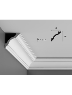 Карниз C213 - 8*8*200см