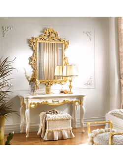 СТОЛ ТУАЛЕТНЫЙ LA FENICE LACCATO 1307 (L136*P50*H79)  CASA+39