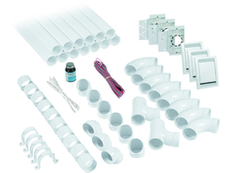 Трубы ПВХ для монтажа воздуховодов