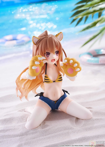 Фигурка Тайга Айсака (Taiga Aisaka Tiger Swimsuit Ver. Desktop Cute)