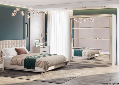 ШКП 3  Макс 2 м  Шкаф-купе Меланж