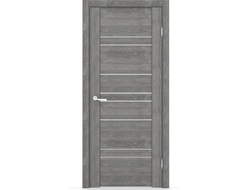 Дверь Межкомнатная - Б6 шале серебро