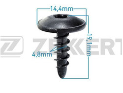 КЛИПСА КРЕПЕЖНАЯ ZEKKERT BE-1089