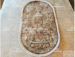 Ковер OPTIMUM (OTTO) 8957A grey-brown / 1,2*1,8 м овал