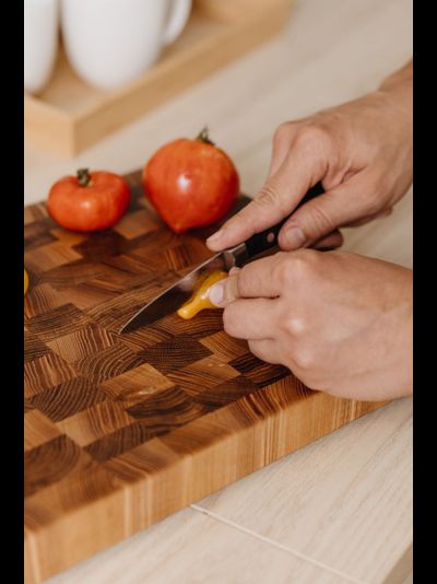 Доска торцевая разделочная 33*33 см