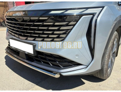 Защита переднего бампера Папа Тюнинг d42 для Geely Atlas 2023-