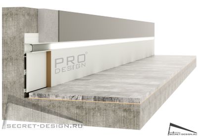 Вставка МДФ PRO DESIGN COMBO под покраску 8х67мм