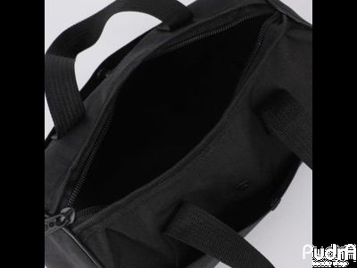 Косметичка сумочка, отдел на молнии, 2 наружных кармана, ручки, цвет черный