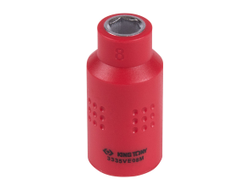 Головка торцевая диэлектрическая шестигранная 3/8", 8 мм KING TONY 3335VE08M