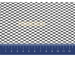 Универсальная сетка 1000х250 R10 черная, 1 шт.