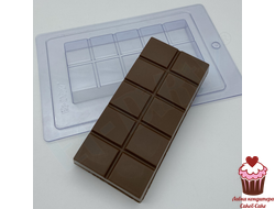 Форма пластик Плитка прямоугольники 15х7х2см