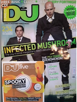 DJ Magazine May 2007 Infected Mushroom Cover, Иностранные журналы в Москве, Intpressshop