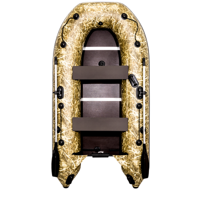 Моторная лодка Ривьера Компакт 2900 СК камуфляж камыш