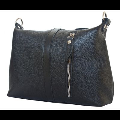 Кожаная женская сумка Aviano black (арт. 8011-01)